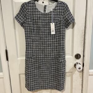NWT Southern Tide Nautical Navy Tweed Dress Size 6 Style 5992